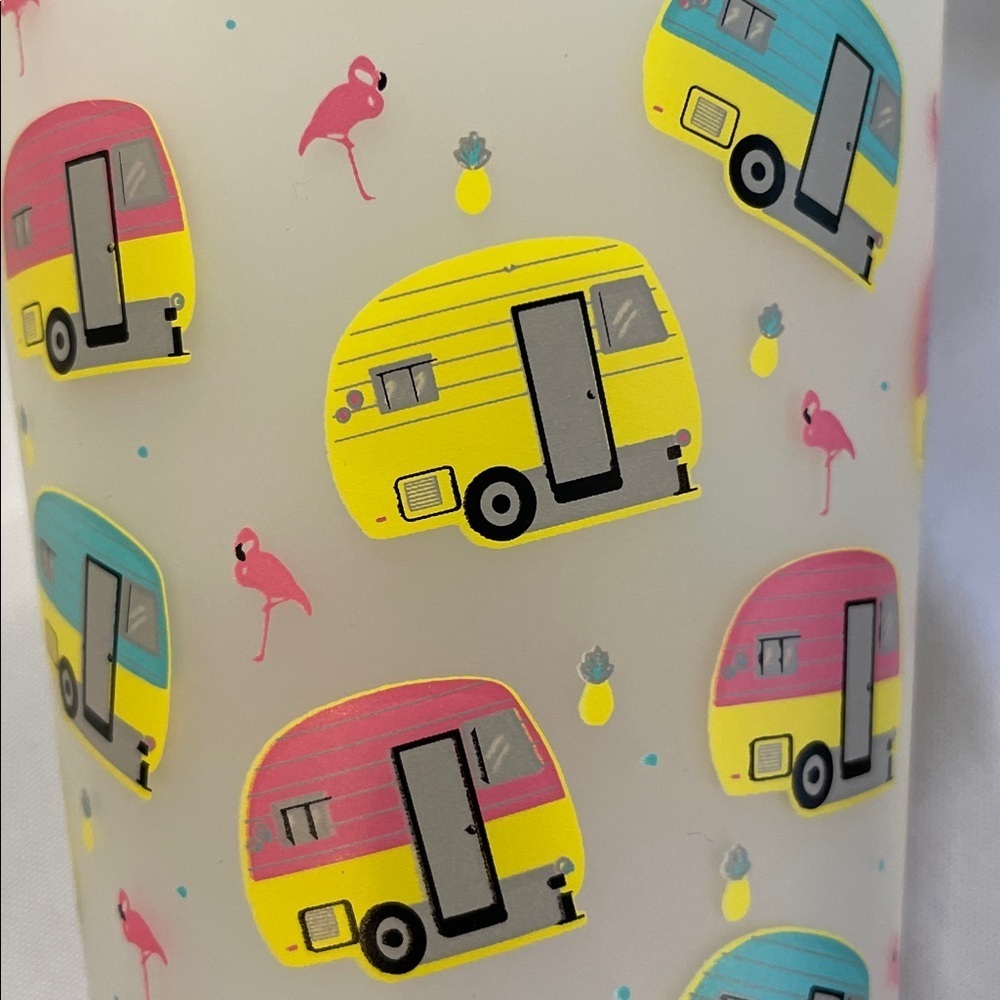 Colorful Camper Van Party Cups 6 of them. - Picture 5 of 5